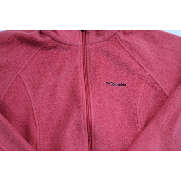 Columbia Women Red Sweater Mock Neck Size Large - Picture 4 of 9